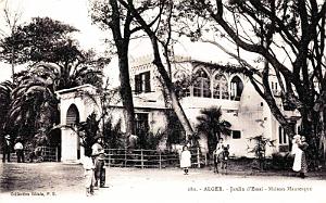 ALGER - JARDIN D'ESSAI- MAISON MAURESQUE